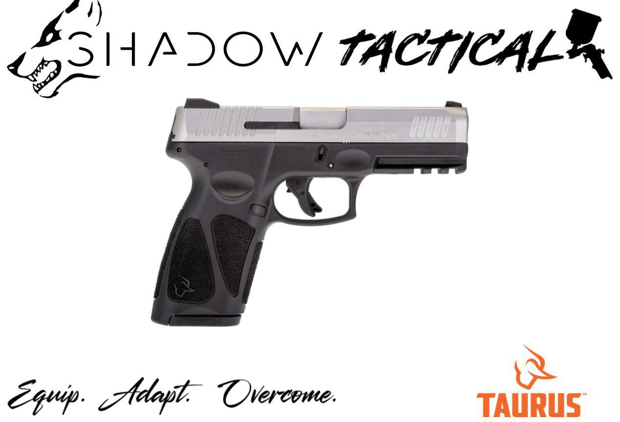 Taurus G3, 9mm Luger, 15+1, Striker Fired, Stainless, G3 Series-img-0