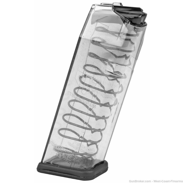 Elite Tactical Systems Group, Magazine, 10MM, 15 Rounds, Fits Glock20/29/40-img-0