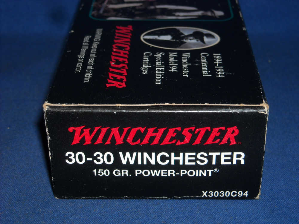 Winchester 1894 Rifle 30-30 Ammo Centennial Special Edition Cartridge Box-img-8