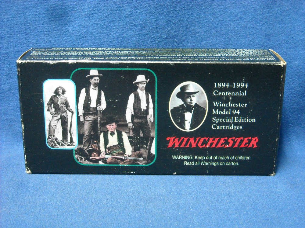 Winchester 1894 Rifle 30-30 Ammo Centennial Special Edition Cartridge Box-img-10