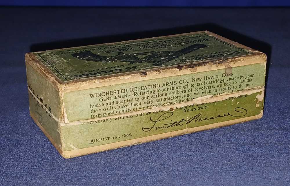 Winchester 2-Piece Box 38 S&W C.F. Smith & Wesson Center Fire Ammo-img-11