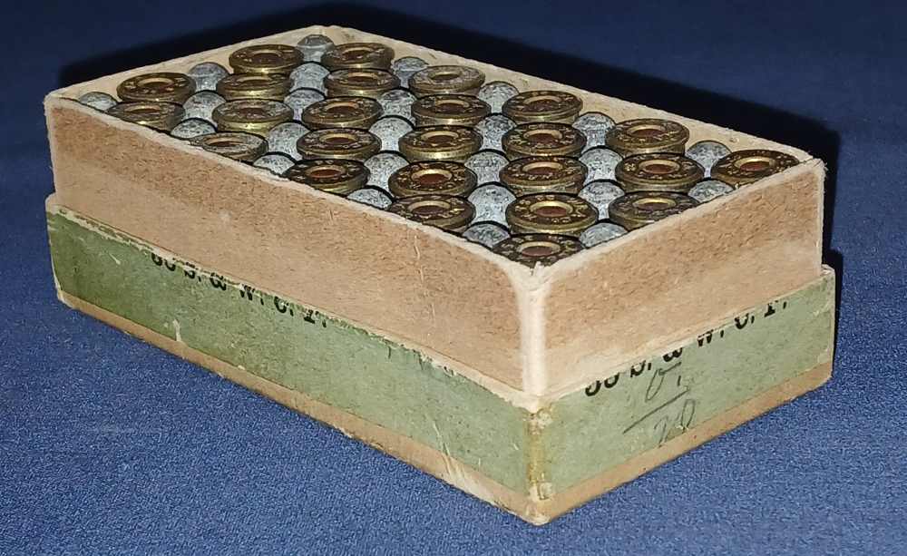 Winchester 2-Piece Box 38 S&W C.F. Smith & Wesson Center Fire Ammo-img-34