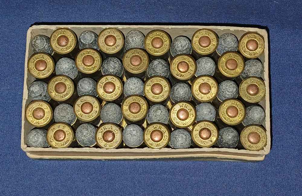 Winchester 2-Piece Box 38 S&W C.F. Smith & Wesson Center Fire Ammo-img-15