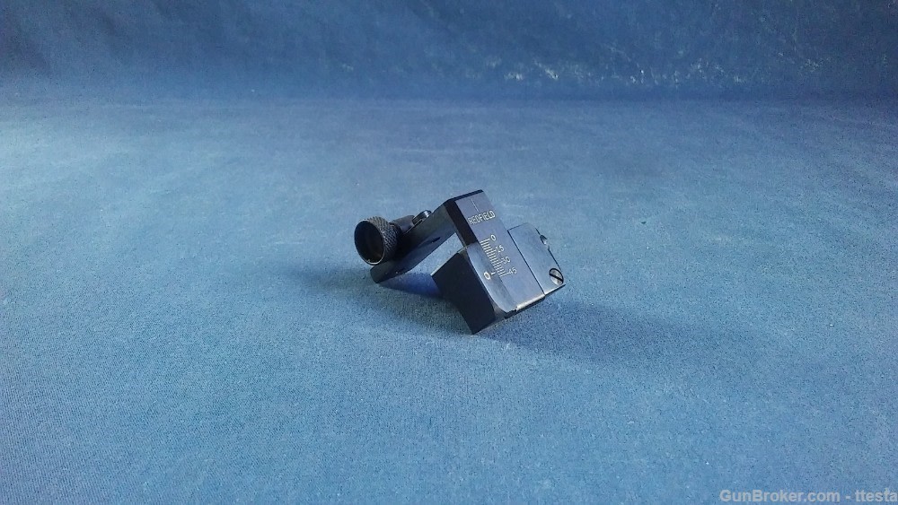 Redfield RE SA-3 Receiver Peep Sight Springfield M1903A3 A4 w/Box & Screws-img-10
