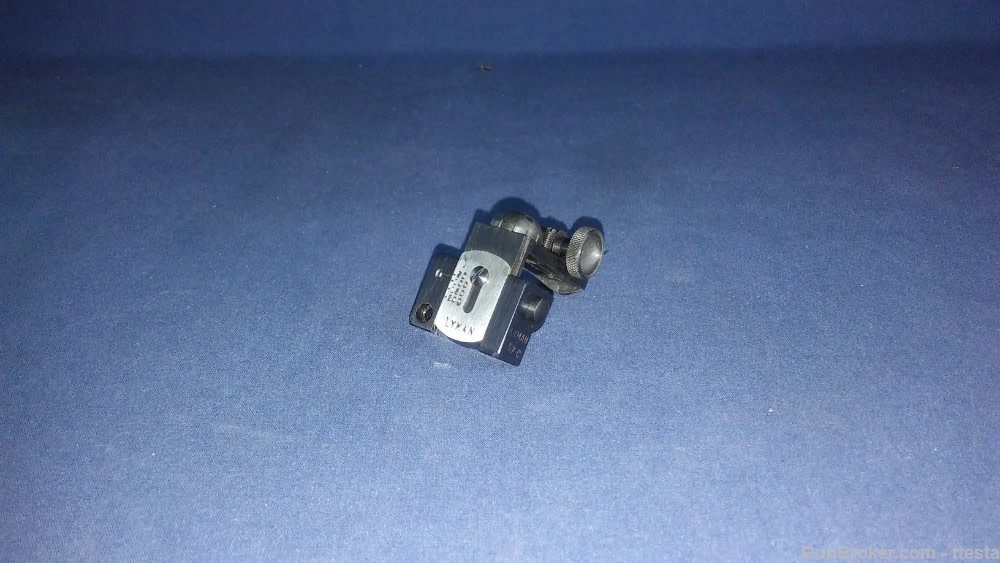 Lyman 57-C Receiver Peep Rifle Sight 30 US Carbine Stayset Knobs with Box-img-13