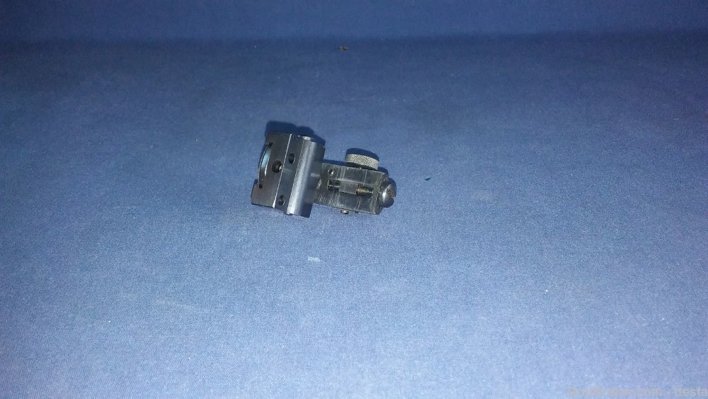 Lyman 57-C Receiver Peep Rifle Sight 30 US Carbine Stayset Knobs with Box-img-14