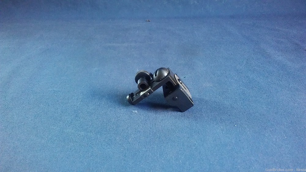 Lyman 57-C Receiver Peep Rifle Sight 30 US Carbine Stayset Knobs with Box-img-4
