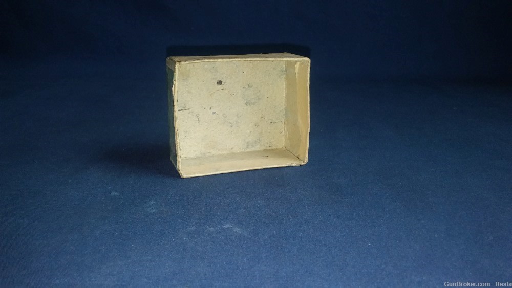 Vintage Remington UMC 45 Government Trapdoor Blanks Ammo  2-Piece Box 19rds-img-9