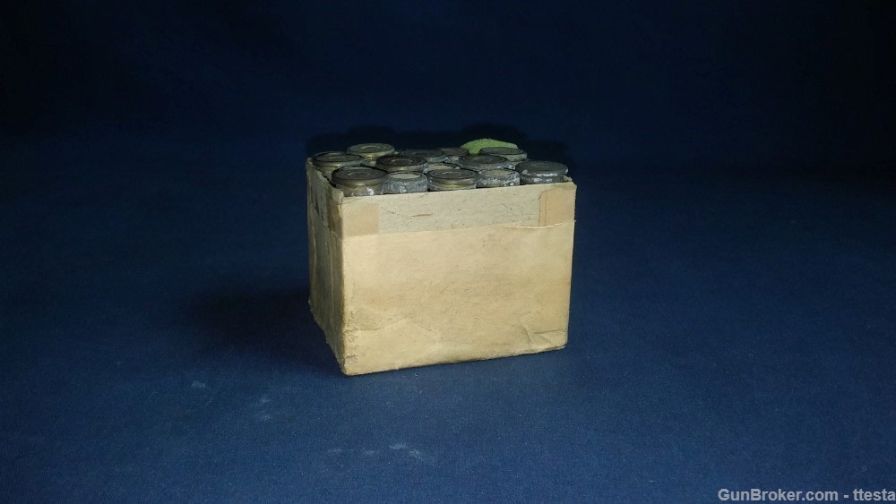 Vintage Remington UMC 45 Government Trapdoor Blanks Ammo  2-Piece Box 19rds-img-13