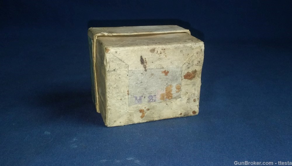 Vintage Remington UMC 45 Government Trapdoor Blanks Ammo  2-Piece Box 19rds-img-18