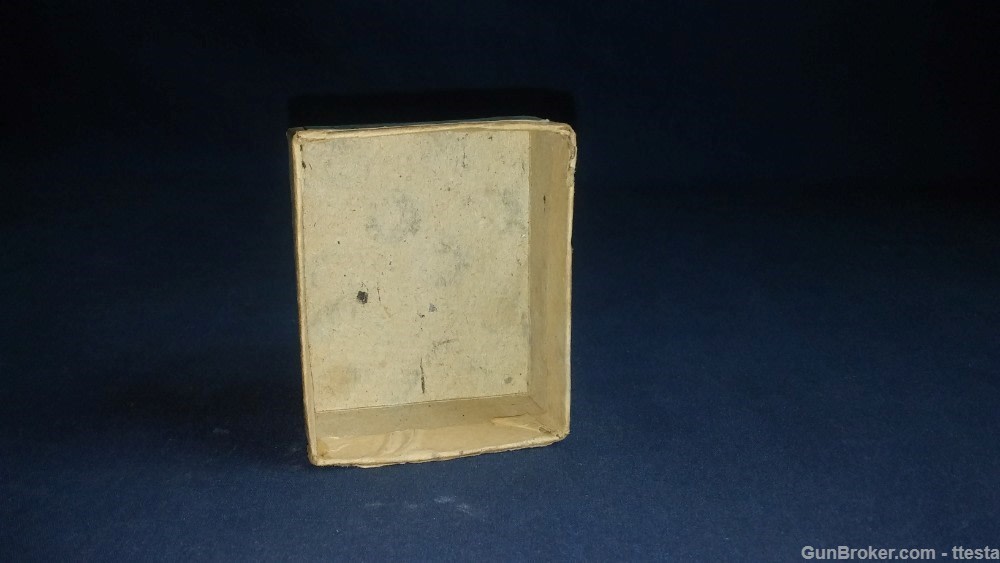 Vintage Remington UMC 45 Government Trapdoor Blanks Ammo  2-Piece Box 19rds-img-10