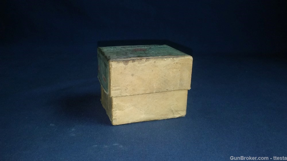 Vintage Remington UMC 45 Government Trapdoor Blanks Ammo  2-Piece Box 19rds-img-19
