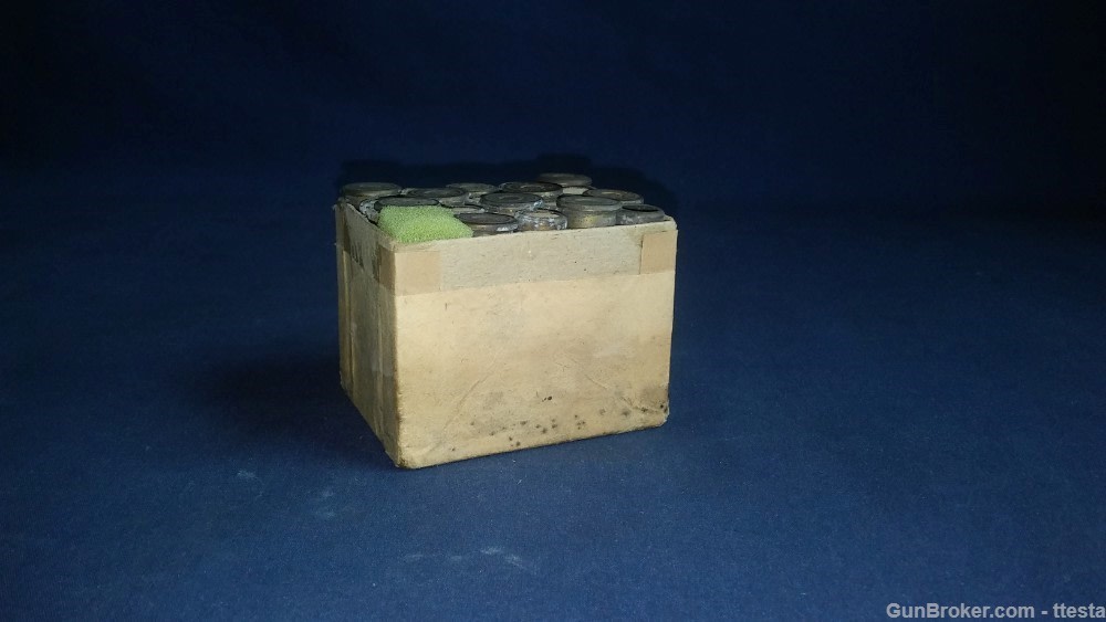 Vintage Remington UMC 45 Government Trapdoor Blanks Ammo  2-Piece Box 19rds-img-15