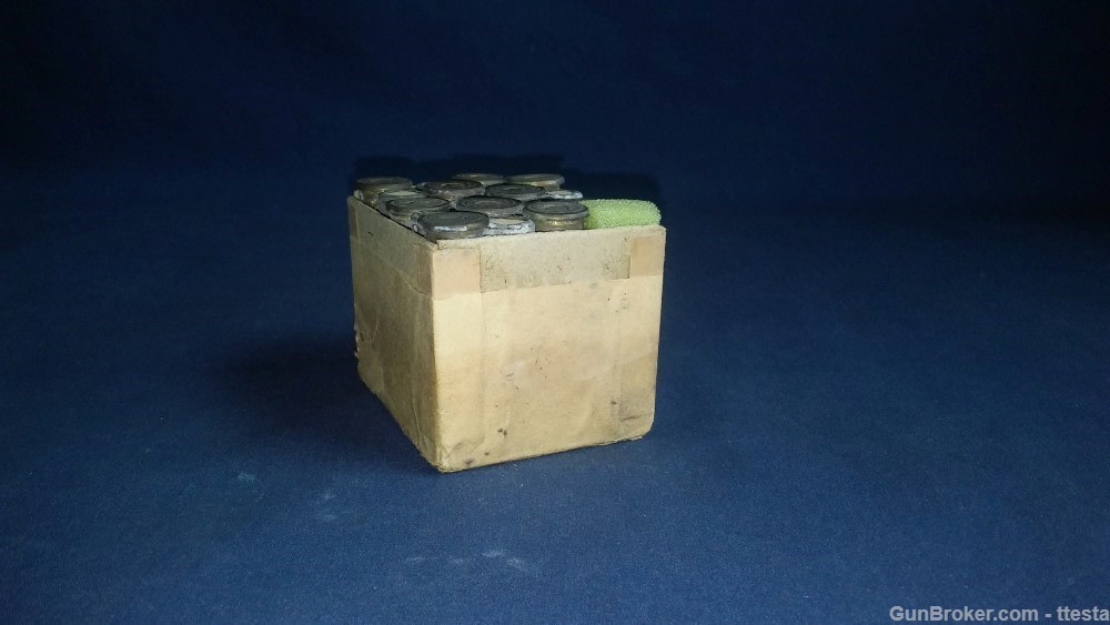 Vintage Remington UMC 45 Government Trapdoor Blanks Ammo  2-Piece Box 19rds-img-14