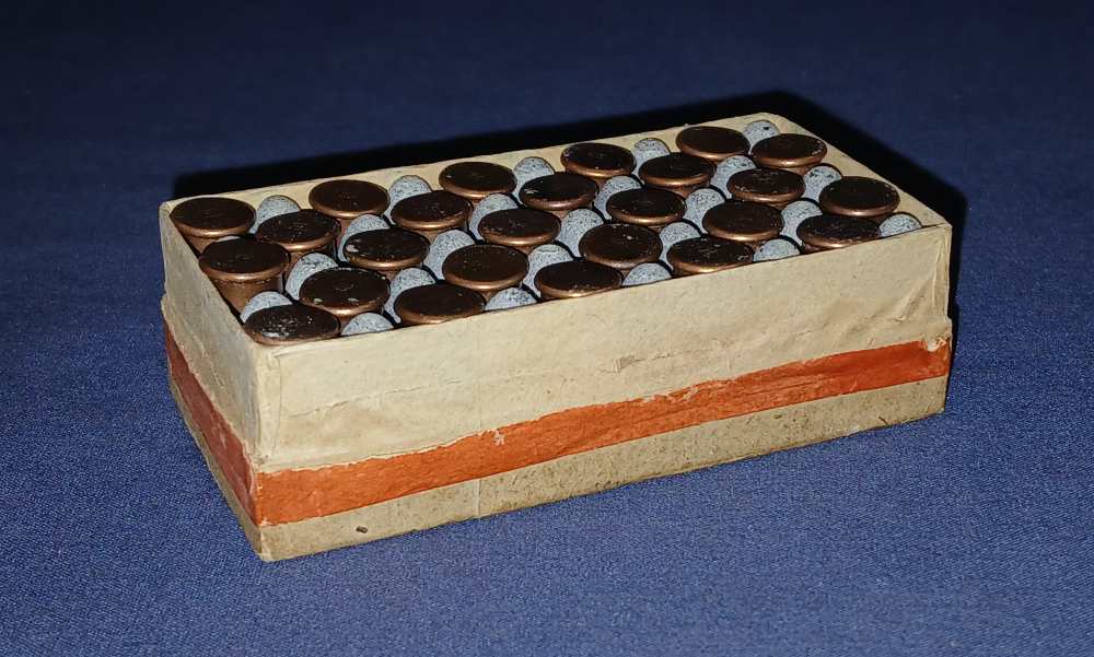 Winchester 32 Short Rimfire 2-Piece Box with 1871 Stetsons Patent - 50 rds.-img-10