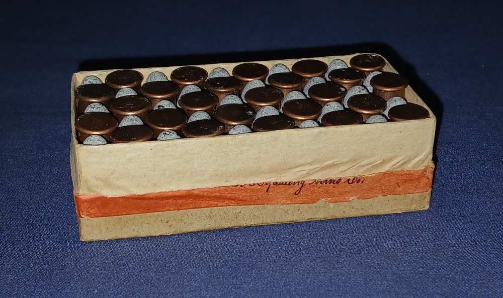 Winchester 32 Short Rimfire 2-Piece Box with 1871 Stetsons Patent - 50 rds.-img-8