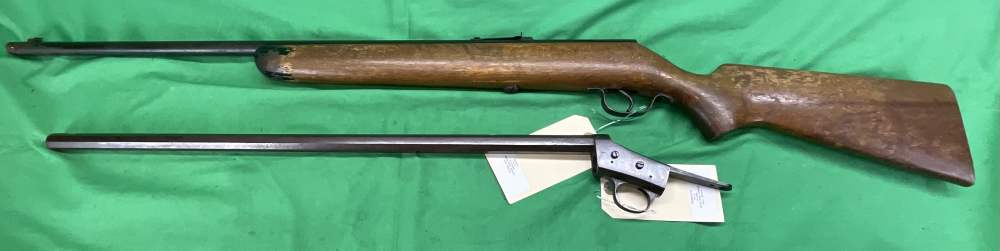 Gunsmith Parts Rifle LOT Of 2 Stevens 15A Remington Single Shot 22 LR Parts-img-0