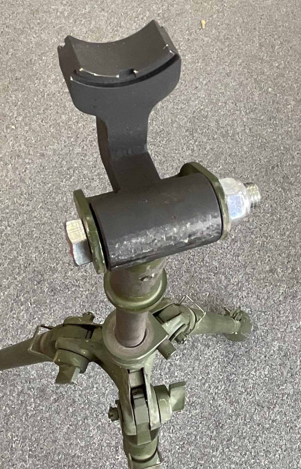 German MG34 MG 34 Adapter AA Anti Aircraft Tripod MG Belt Post WWII C&R #2-img-2