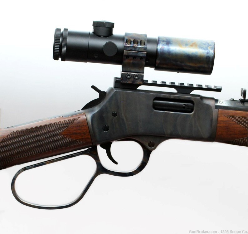Color Case Hardened Scout Scope For Henry & Marlin Rifles-img-1