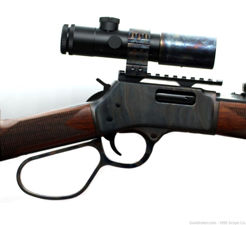 Color Case Hardened Scout Scope For Henry & Marlin Rifles-img-0
