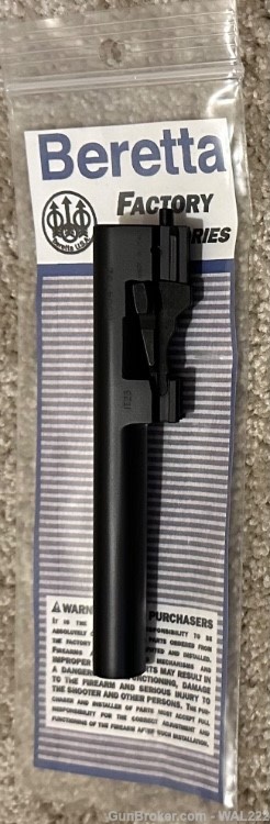 New Beretta 4.8" Stainless Cajun 9MM Barrel with 20 Degree Crown.-img-2