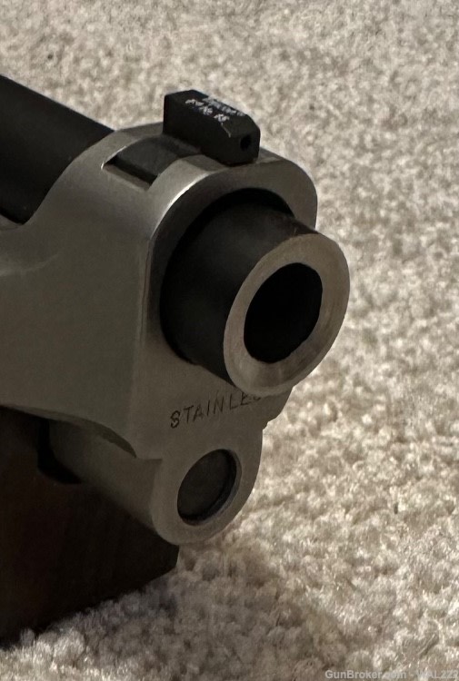 New Beretta 4.8" Stainless Cajun 9MM Barrel with 20 Degree Crown.-img-0
