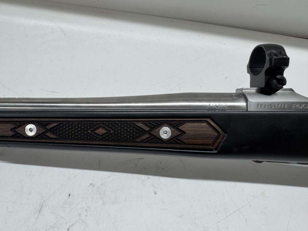 Ruger M77 Mark II Paddle Stock 308 Win with Wood Inserts-img-8