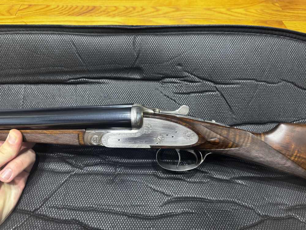 Renato Gamba London Rare Italian SxS Shotgun 12Ga  -img-2