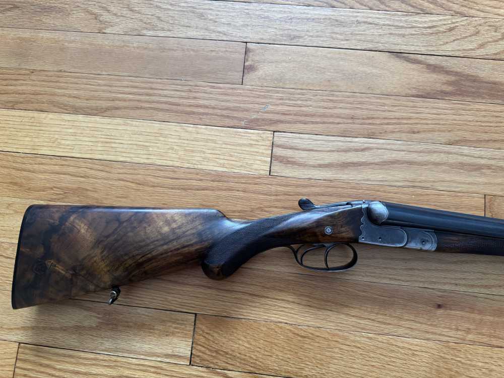 Rare WW1 Geyger & Co German SxS Shotgun 20 gauge 1917-1920-img-10