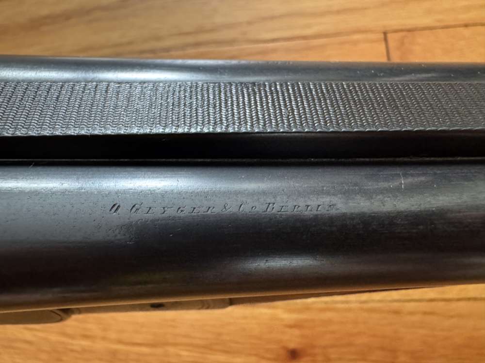 Rare WW1 Geyger & Co German SxS Shotgun 20 gauge 1917-1920-img-13