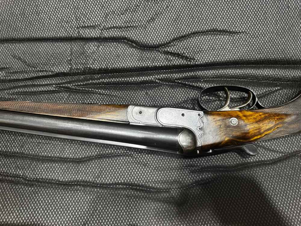Rare WW1 Geyger & Co German SxS Shotgun 20 gauge 1917-1920-img-24