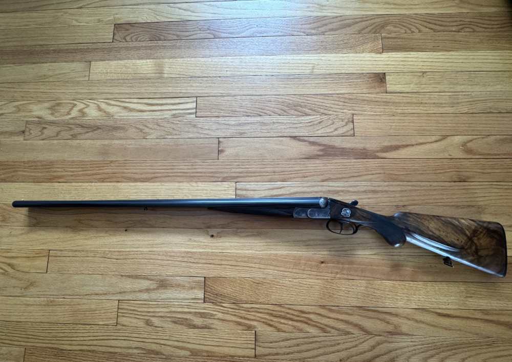 Rare WW1 Geyger & Co German SxS Shotgun 20 gauge 1917-1920-img-5
