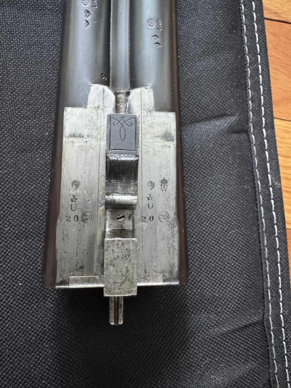 Rare WW1 Geyger & Co German SxS Shotgun 20 gauge 1917-1920-img-14