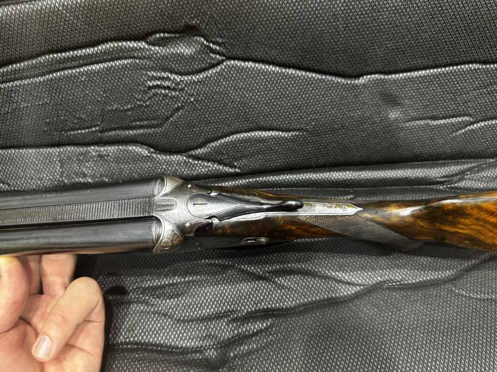 Rare WW1 Geyger & Co German SxS Shotgun 20 gauge 1917-1920-img-21