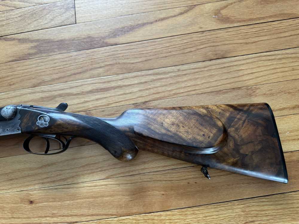 Rare WW1 Geyger & Co German SxS Shotgun 20 gauge 1917-1920-img-6