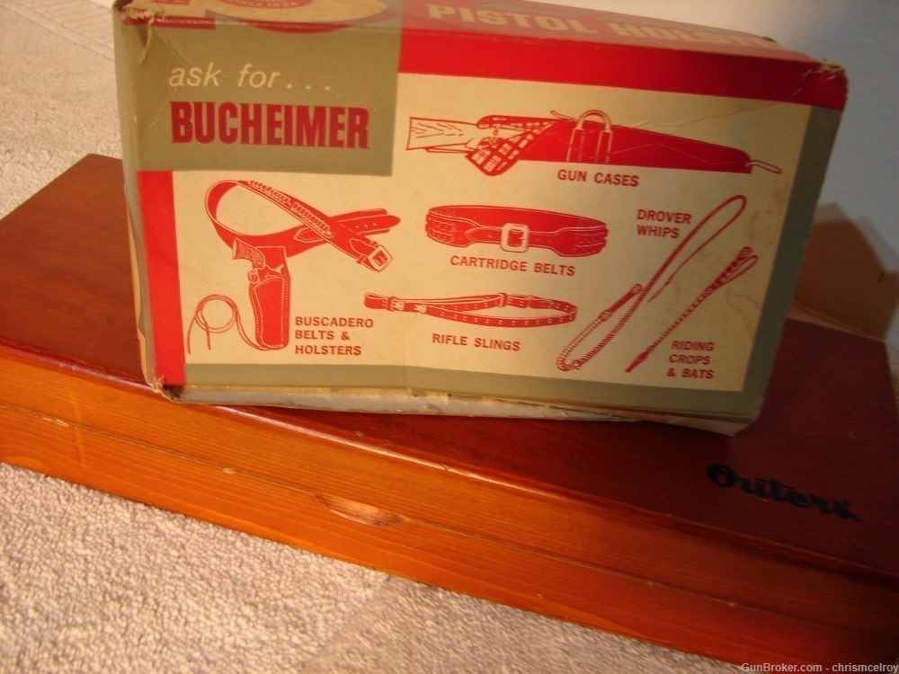 RUGER BEAR CAT HOLSTER BY BUCHEIMER PACEMAKER PM 26 NIB RIGHT HAND-img-3