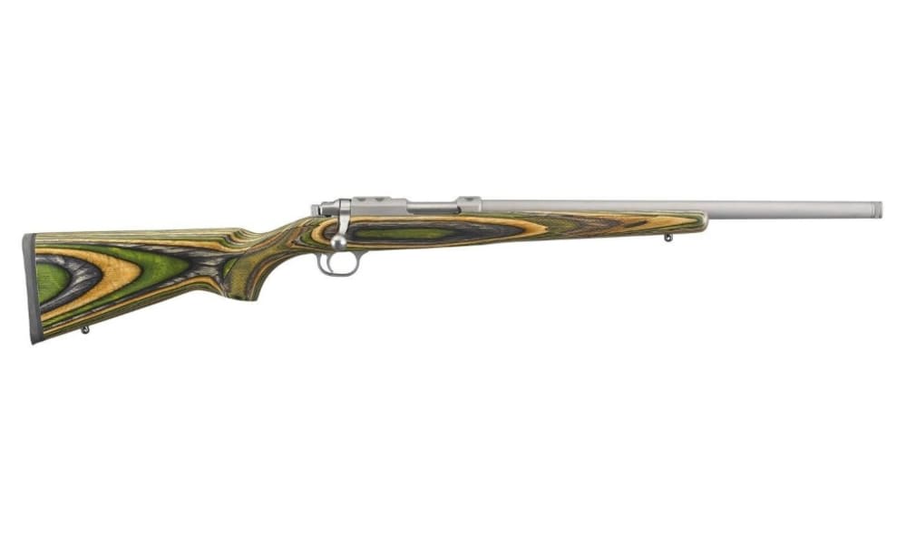 Ruger 77/17 Green Mountain .17 WSM 18.5" Matte Stainless 6 Rds 07219-img-1