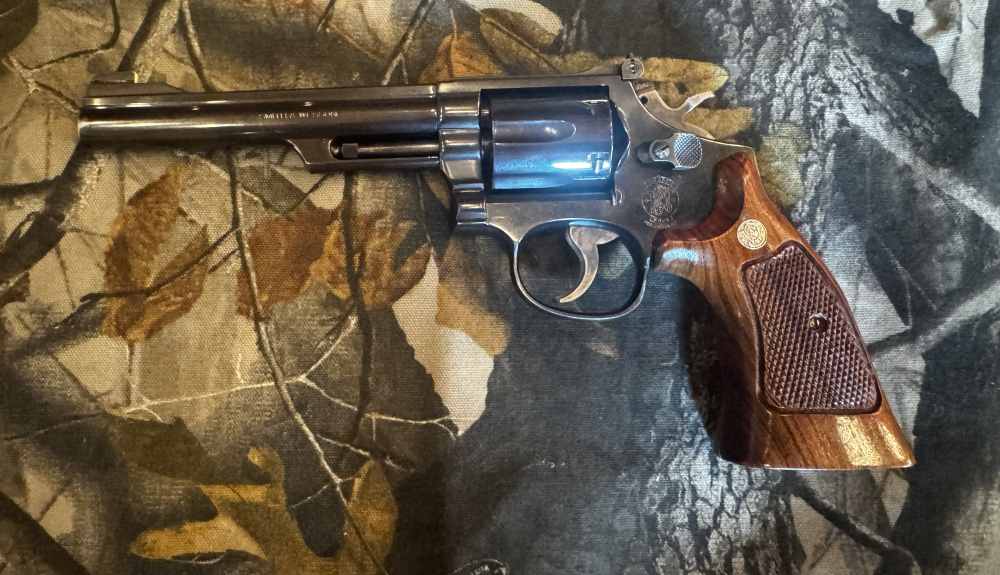 Smith & Wesson Model 19-5 .357 Mag 6" Barrel K Frame Blued – Target-img-1