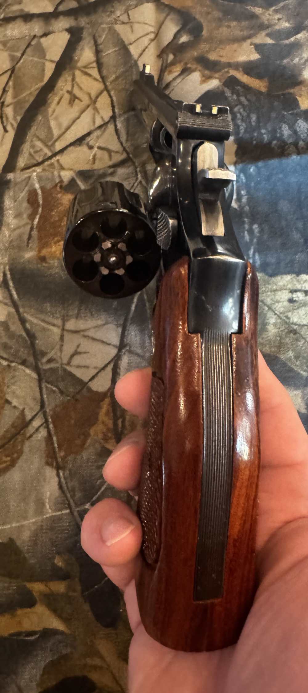 Smith & Wesson Model 19-5 .357 Mag 6" Barrel K Frame Blued – Target-img-2