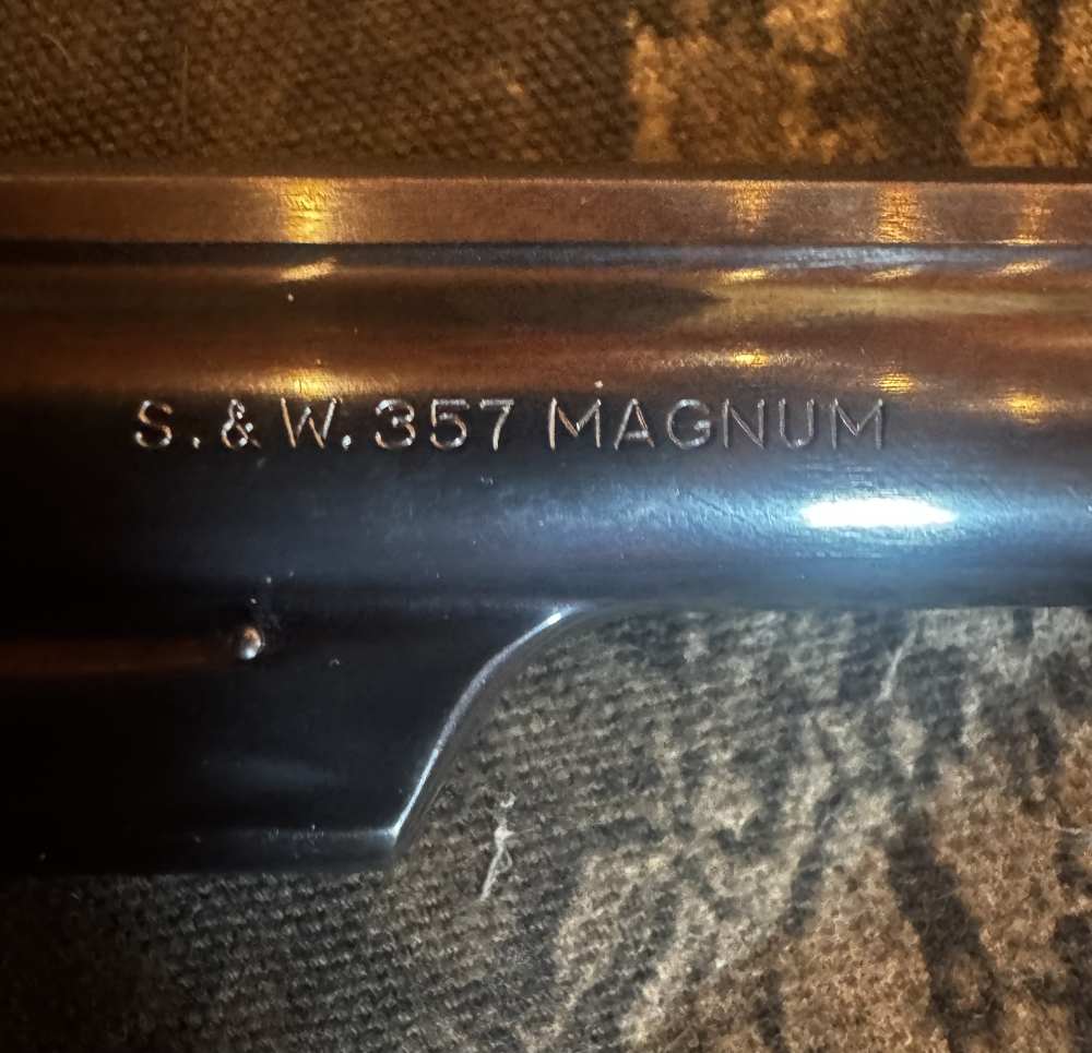 Smith & Wesson Model 19-5 .357 Mag 6" Barrel K Frame Blued – Target-img-5