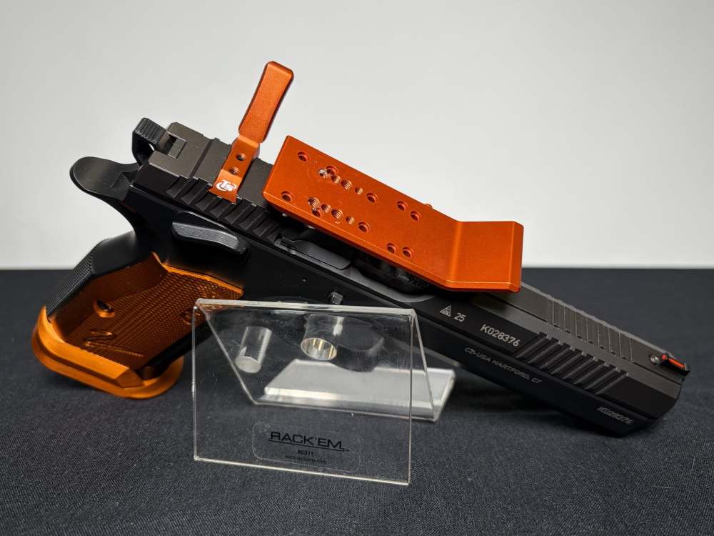 CZ TS 2 Orange 9mm W/ Toni Systems Scope Mount Red Dot Connection-img-4