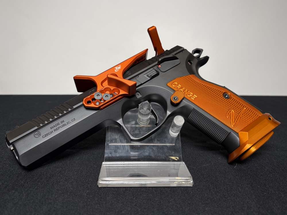CZ TS 2 Orange 9mm W/ Toni Systems Scope Mount Red Dot Connection-img-1