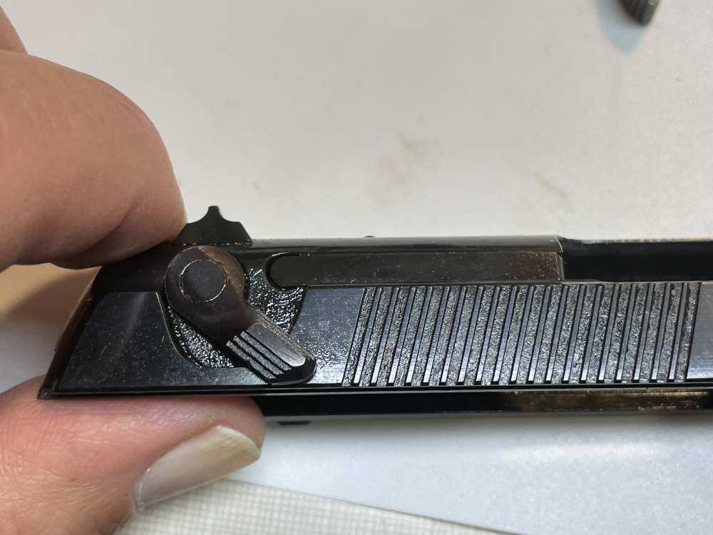 Browning BDA .380 parts barrel slide grips -img-5
