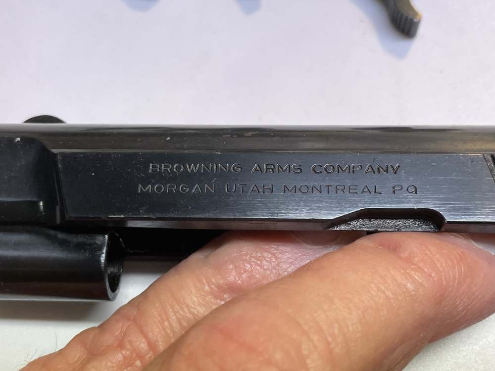 Browning BDA .380 parts barrel slide grips -img-6