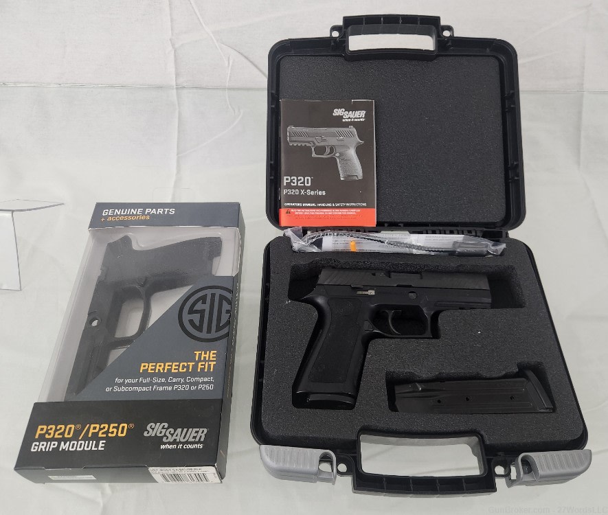 Sig Sauer P320 Carry w/ Upgrades X Grip 9mm 3.9in - Used-img-6