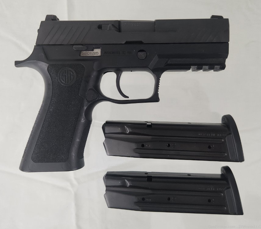 Sig Sauer P320 Carry w/ Upgrades X Grip 9mm 3.9in - Used-img-5
