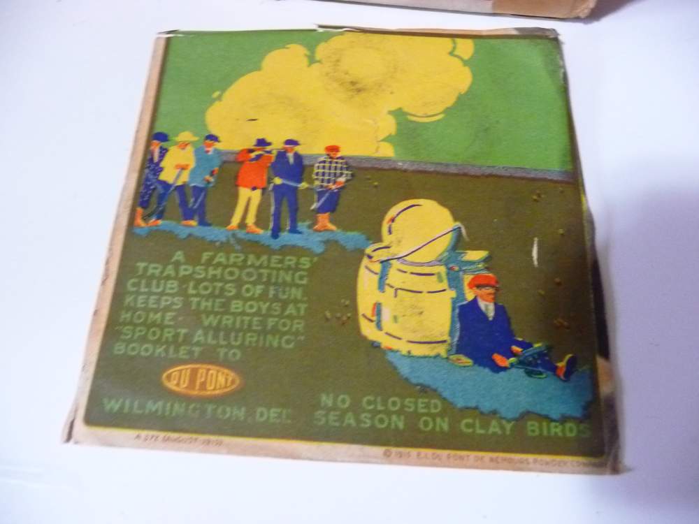 RARE 2 PC WINCHESTER 16 GA BALL BOX FULL SUPER NEAT LABEL IN IT-img-8