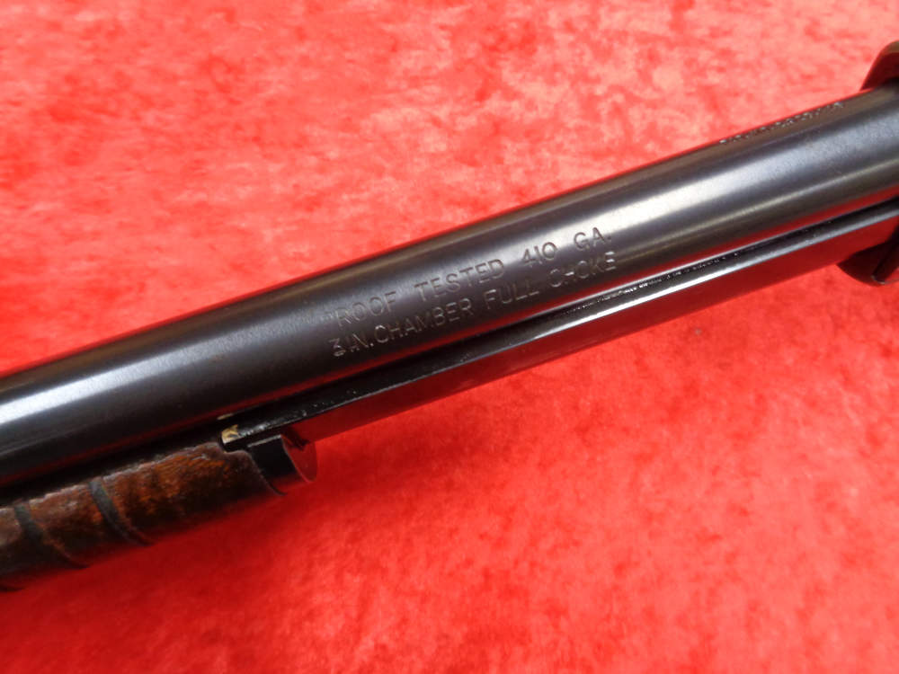 H&R Model 402 410 Pump Action Shotgun Harrington Richardson 42 HR C&R TRADE-img-23