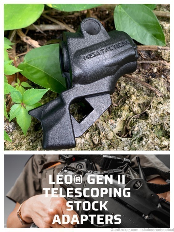 Mossberg 590 A1 Mesa Tactical LEO Stock Adaptor 12 Gauge Shotgun USA MADE-img-0