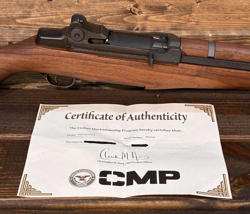 M1 GARAND SPRINGFIELD 1942 CMP SERVICE AMAZING 6-DIGIT U.S. RIFLE M1 WWII -img-14
